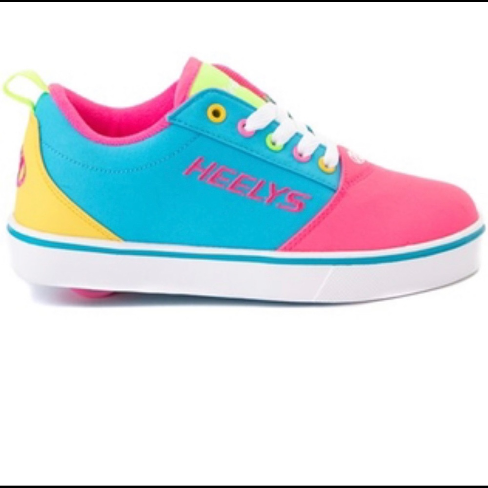 Kids Multi Neon Heelys The Authentic Wheeled Shoe